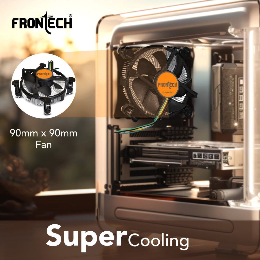 Frontech 775/1155 CPU Cooling Fan (CPF-0002) Frontech 775/1155 CPU Cooling Fan (CPF-0002)